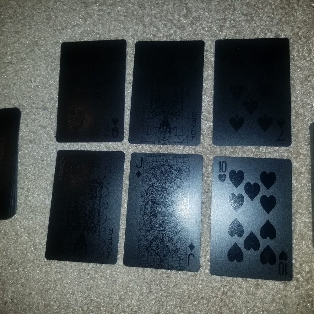 BlackCard Playing Cards Set